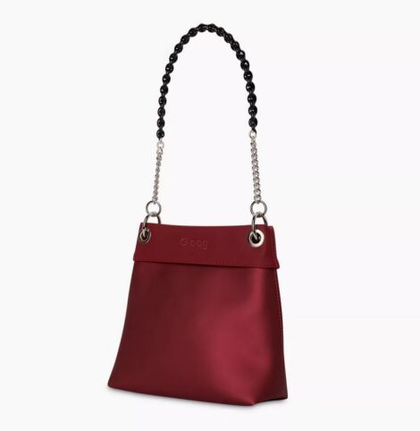 Nuova borsa a spalla O Bag Turn Down colore rosso bordeaux estate 2020 470x482 - Borse O BAG: collezione Soft inverno 2020 2021