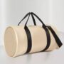 Nuovo borsone da palestra O Bag Round inverno 2020 2021 colore sabbia metal 90x90 - Borse O BAG: collezione Soft inverno 2020 2021