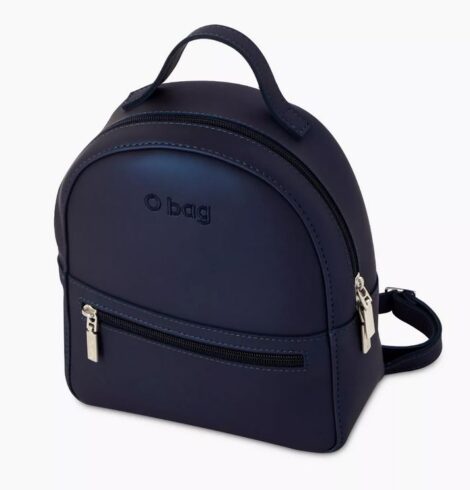 Zainetto O bag Jolie blu navy metal collezione inverno 2020 2021 470x490 - Borse O BAG: collezione Soft inverno 2020 2021