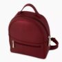 Zainetto O bag Jolie rosso bordeaux metal collezione inverno 2020 2021 90x90 - Borse O BAG: collezione Soft inverno 2020 2021