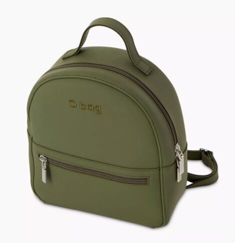 Zainetto O bag Jolie verde militare collezione inverno 2020 2021 470x486 - Borse O BAG: collezione Soft inverno 2020 2021