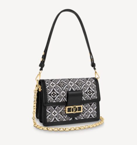 Nuova borsa Dauphine Louis Vuitton nel nuovo tessuto inverno 2020 2021 470x498 - Nuove Borse Louis Vuitton Inverno 2020 2021