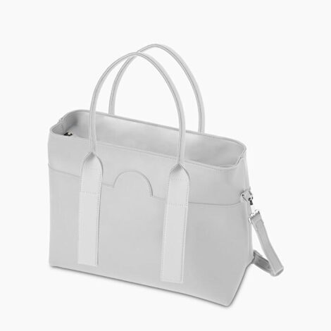 Nuova borsa O bag Wide con cerniera e tracolla estate 2021 colore bianca 470x470 - Nuove Borse O Bag Primavera Estate 2021