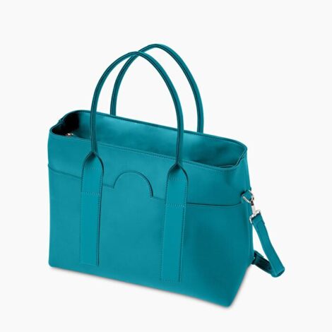 Nuova borsa O bag Wide con cerniera e tracolla estate 2021 colore blue grass 470x470 - Nuove Borse O Bag Primavera Estate 2021