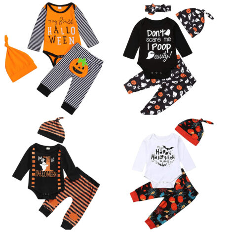 Vestiti Halloween per neonati 470x470 - Costumi Halloween per Bambini e Tatuaggi Temporanei Luminosi