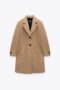 Cappotto cammello sfiancato ZARA 2023