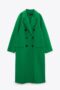 Cappotto verde ZARA