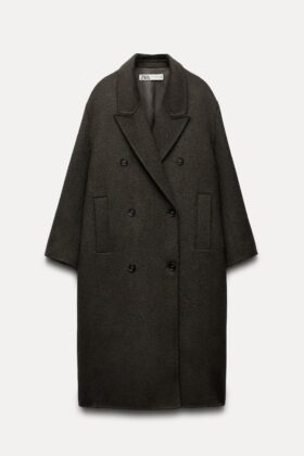 Cappotto oversize stile retrò ZARA