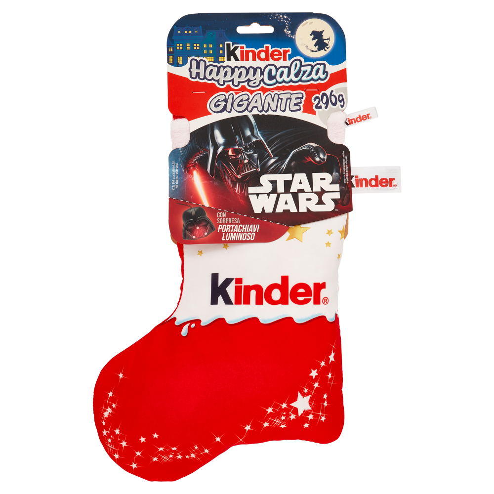 Calza della Befana Kinder 2024 Gigante Star Wars