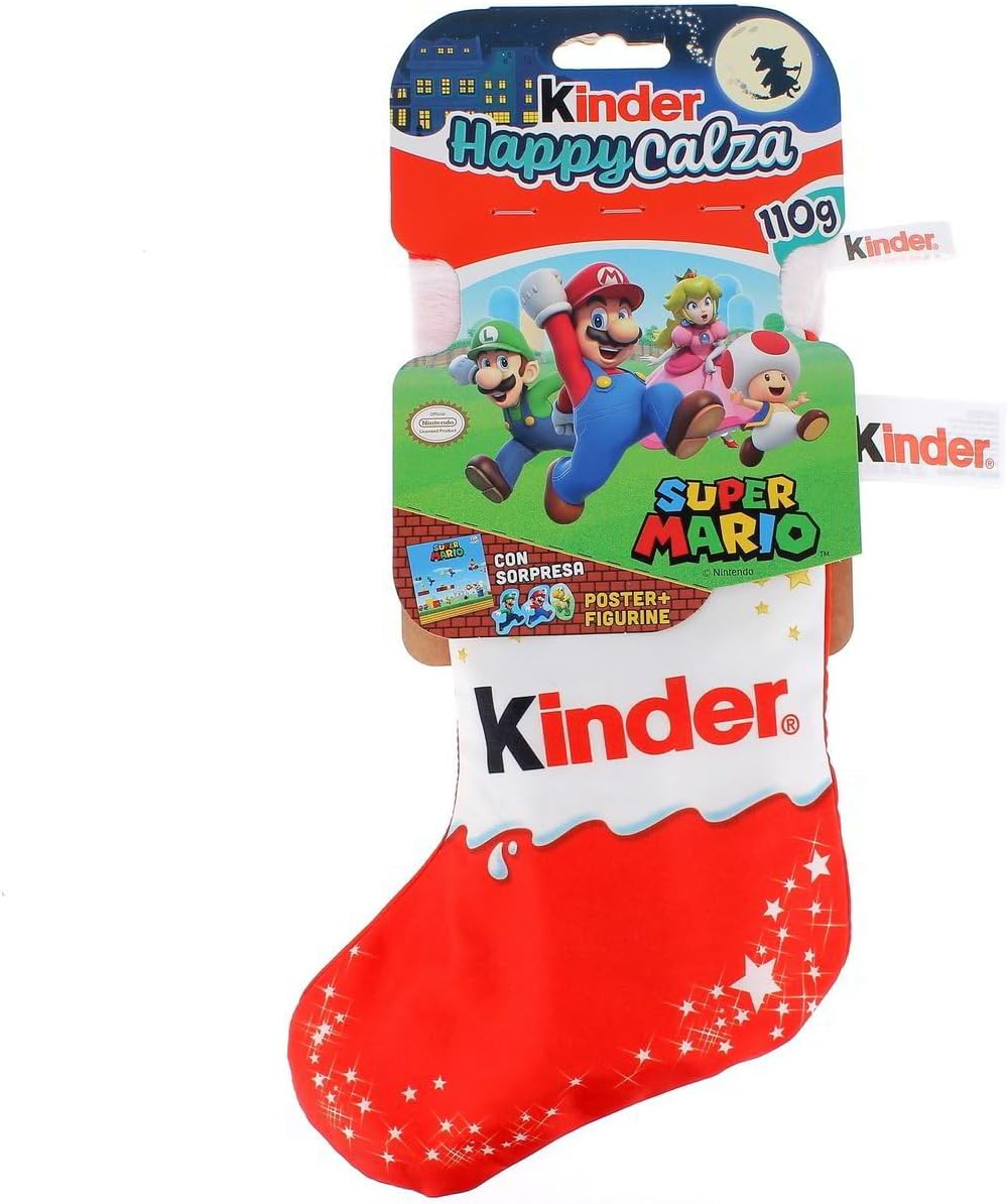 Calza della Befana Kinder 2024 Super Mario