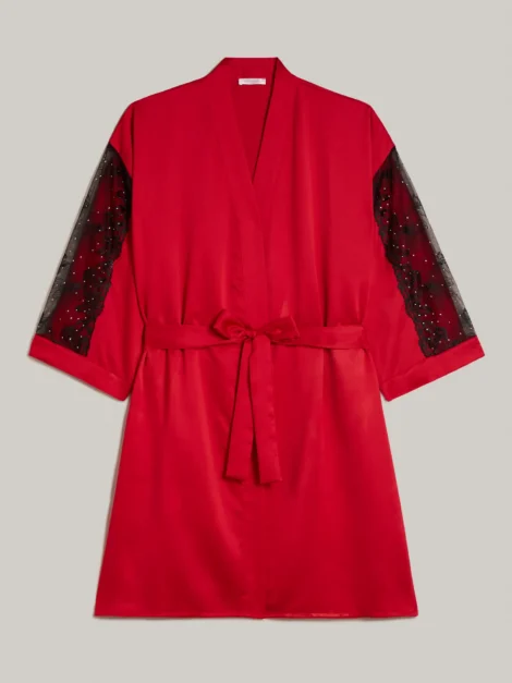 Yamamay Kimono in raso rosso