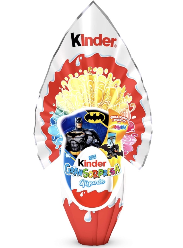 Uovo di Pasqua Kinder Gigante 2024 Batman