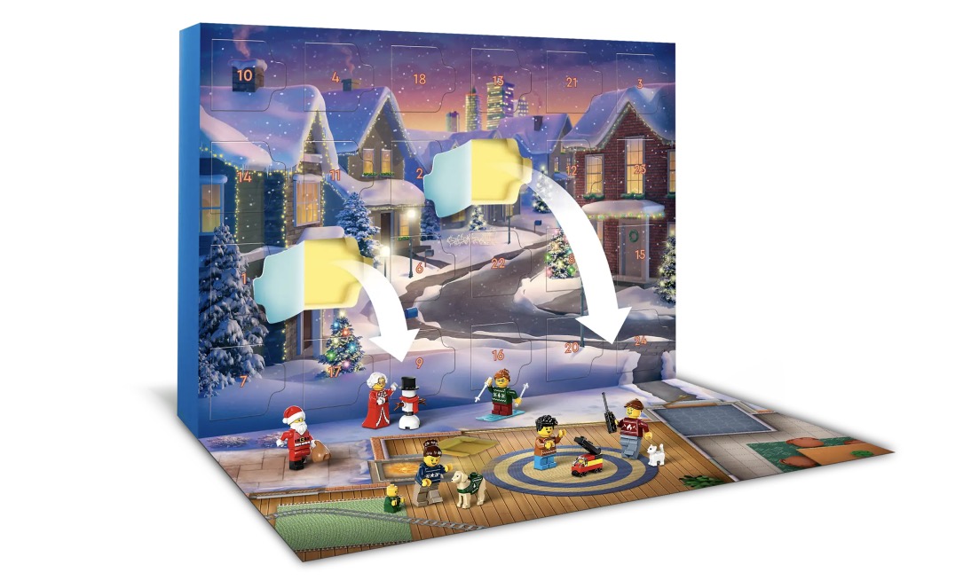 Novità Calendario Avvento 2024 LEGO City per bambini