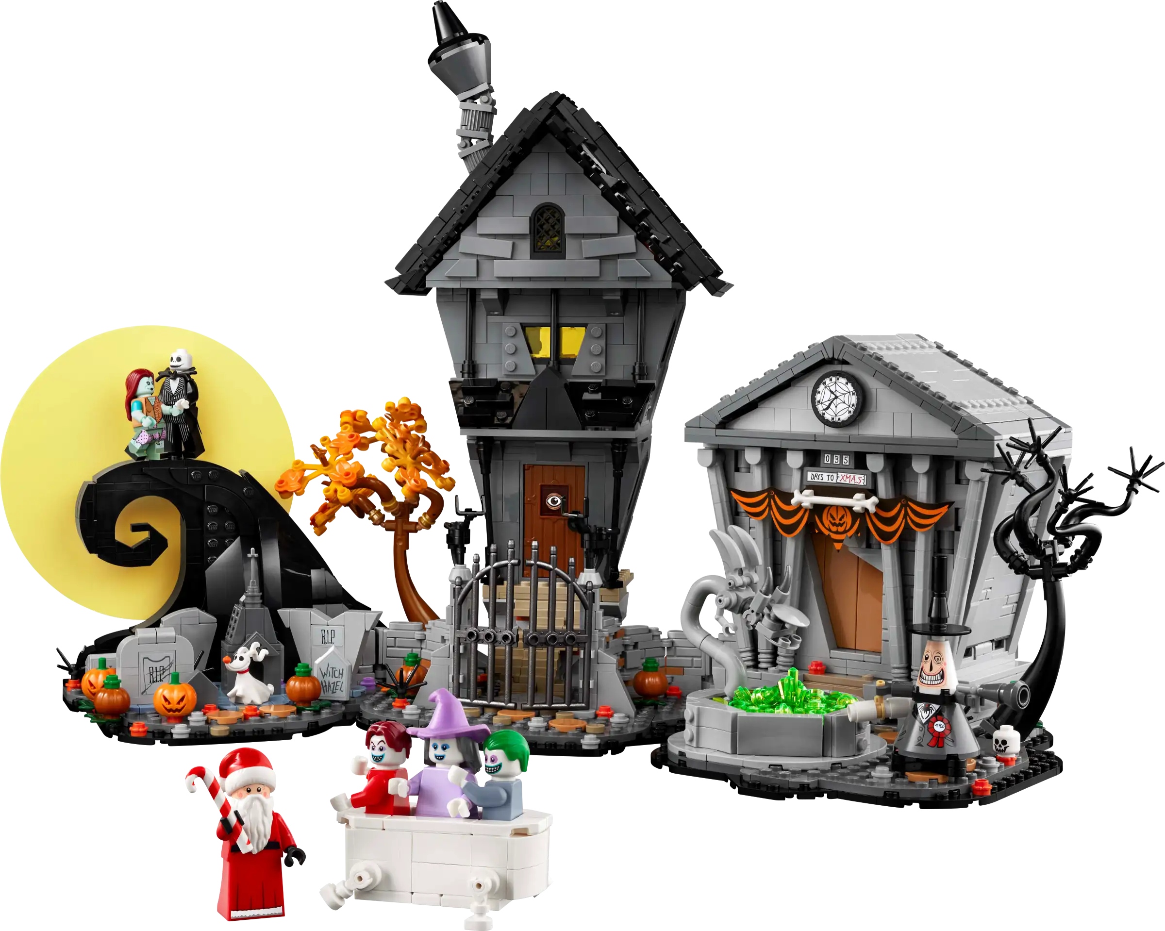 Nightmare Before Christmas Disney di Tim Burton LEGO 2024