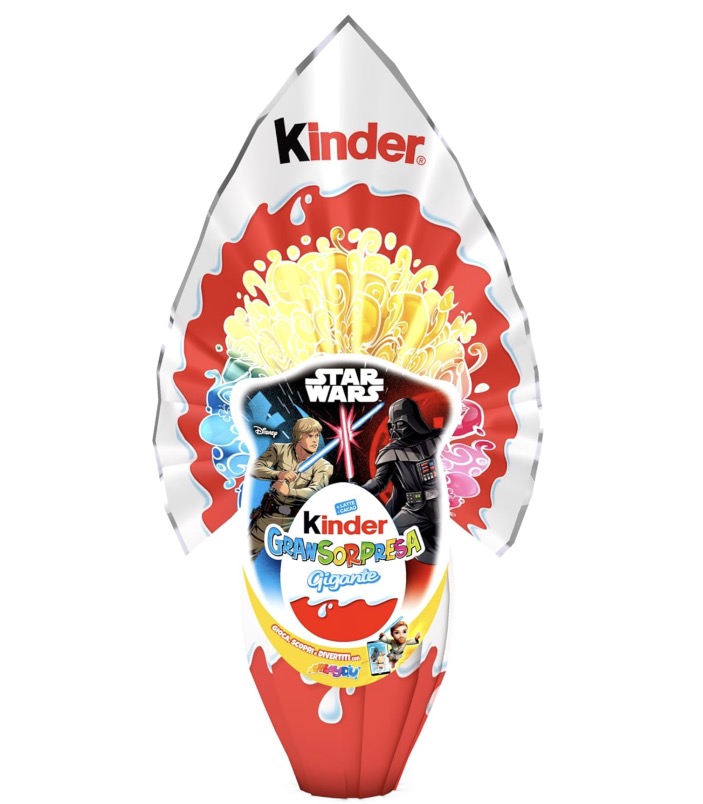 Kinder Uova di Pasqua Gigante Star Wars