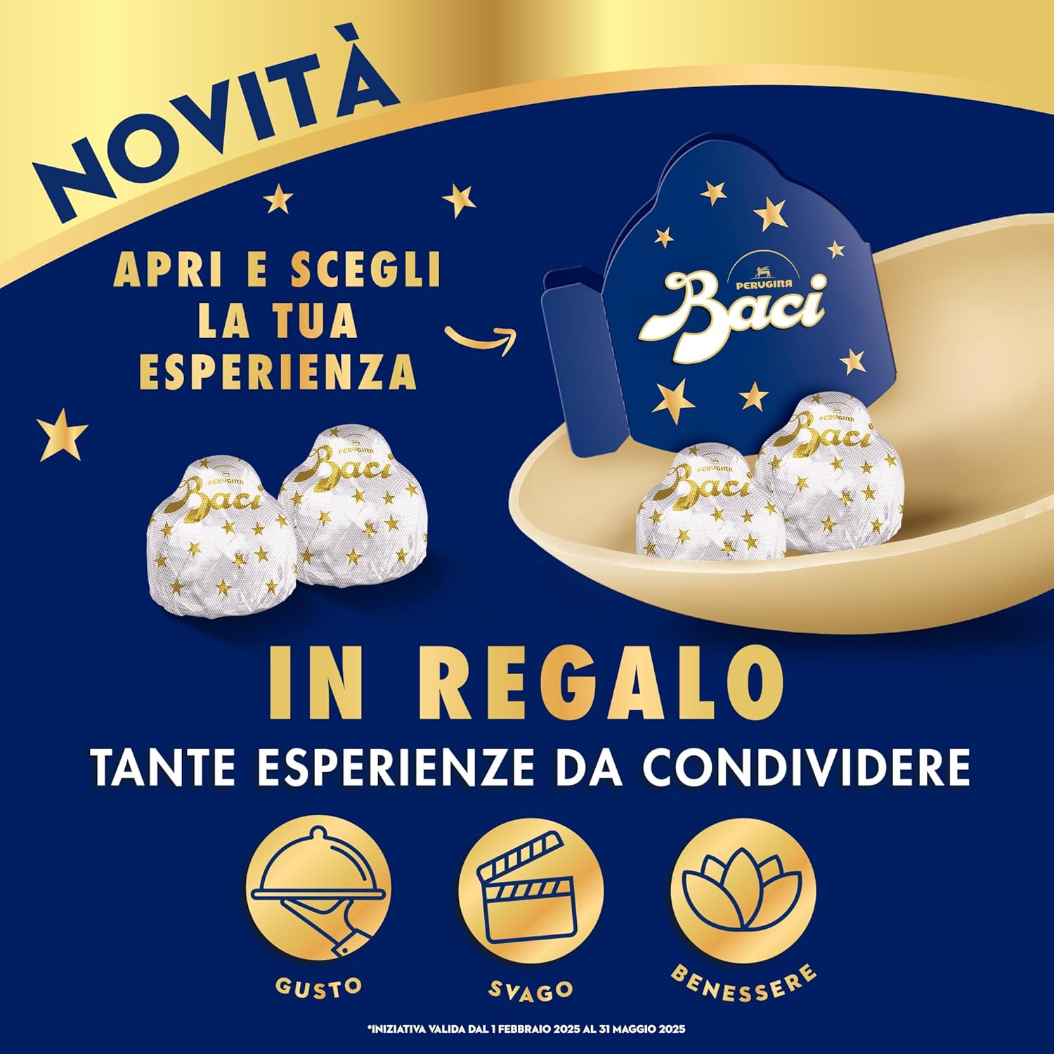 Nuova sorpresa Uovo di Pasqua Baci Perugina 2025